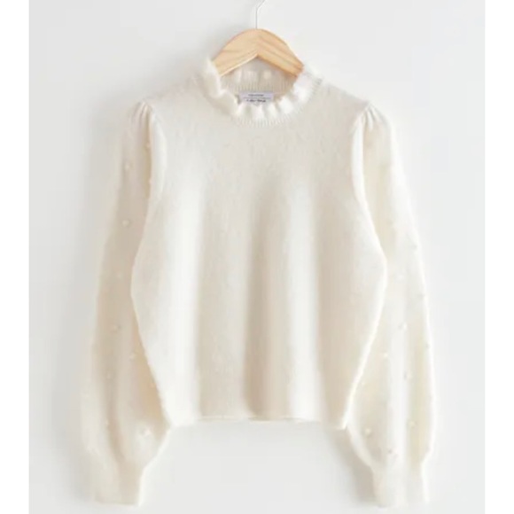 DESIGNED IN PARIS Wool Knit Sweater - Picture 3 of 5